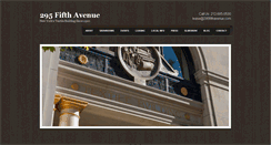 Desktop Screenshot of 295fifthavenue.com