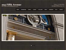 Tablet Screenshot of 295fifthavenue.com